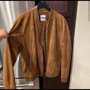 Zara Faux Suede Mens Jacket